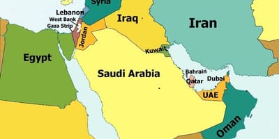 بحرین میں ملک دنیا کے نقشے