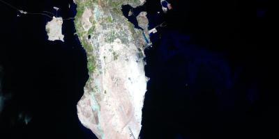 نقشہ بحرین کی سیٹلائٹ