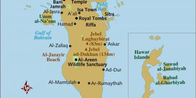 امام بحرین کا نقشہ